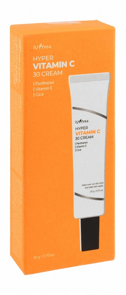 Isntree Hyper 30% Vitamin C Facial Cream with Panthenol, Vitamin E & Cica - non comedogenic