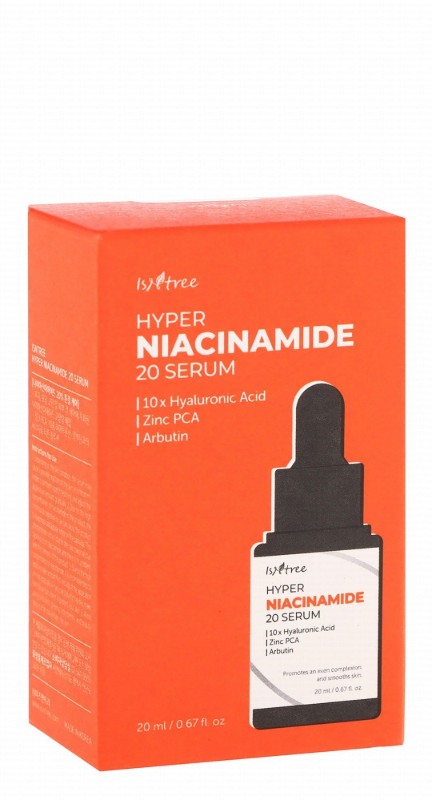Isntree Hyper Niacinamide Face Serum with Hyaluronic Acid, Arbutin & Zinc PCA