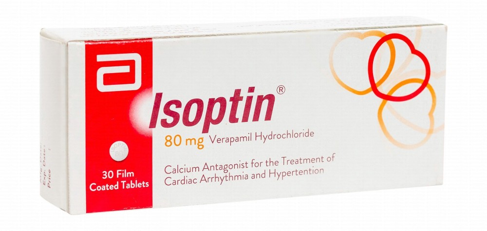 Isoptin 80mg Verapamil Hydrochloride