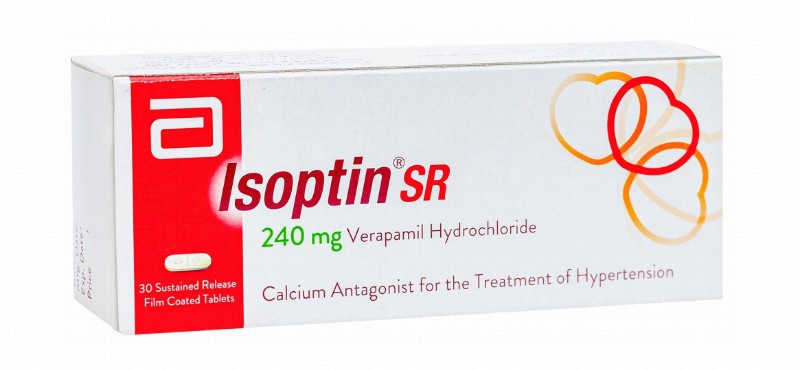 Isoptin SR 240mg Verapamil Hydrochloride for Treating Hypertension