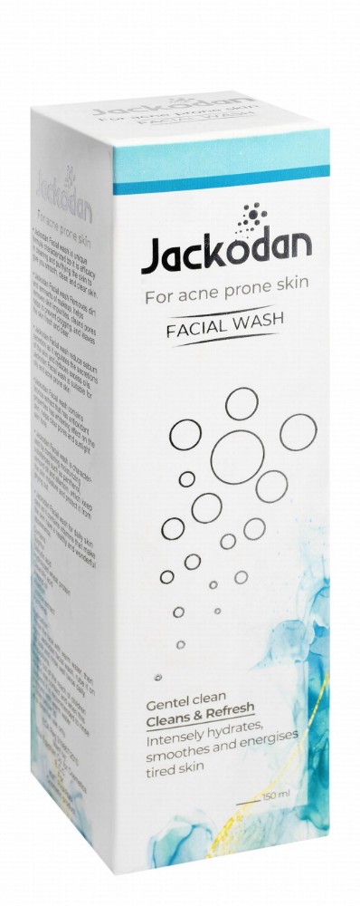 Jackodan Cleaning & Refreshing Facial Wash for Acne-Prone Skin - parabens free