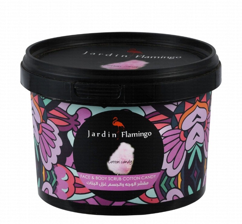 Jardin Flamingo Cotton Candy Face & Body Scrub