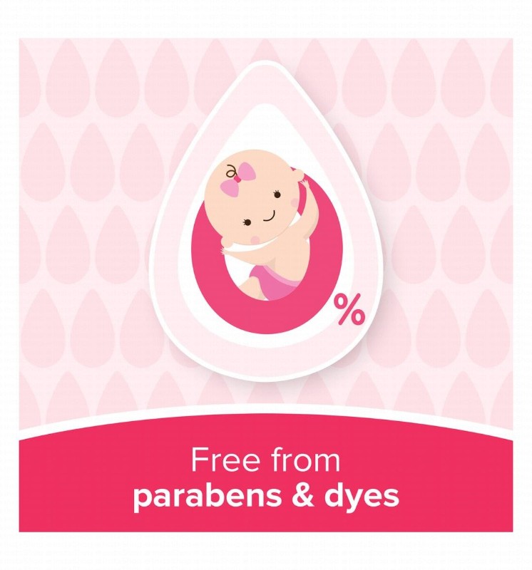 Johnson's Baby Oil - parabens free, dyes free