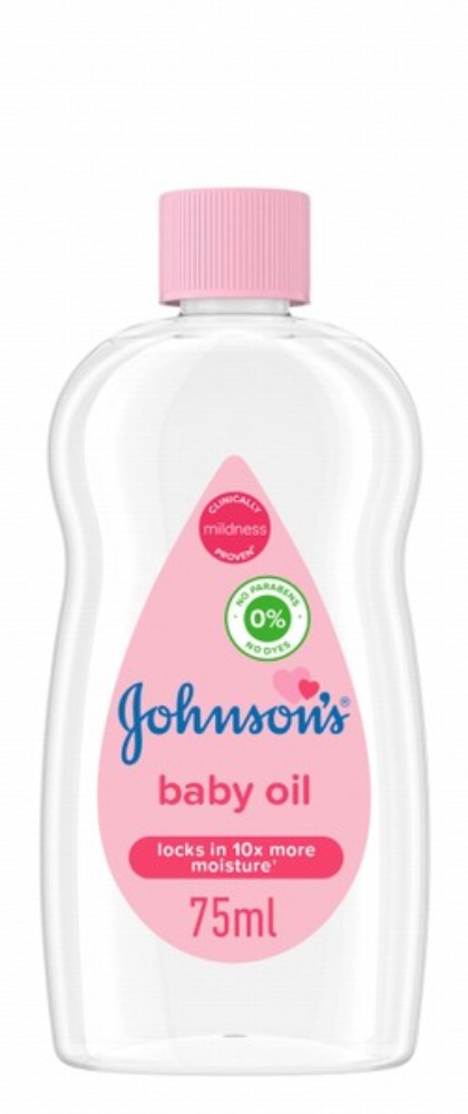 Johnson's Baby Oil - parabens free, dyes free