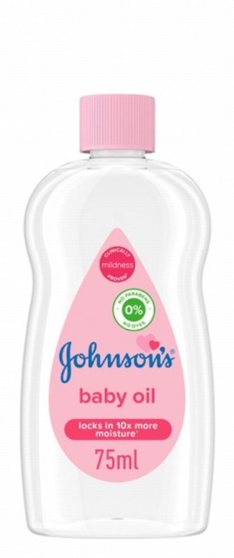 Johnson's Baby Oil - parabens free, dyes free