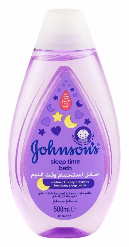 Johnson's Baby Sleep Time Bath Liquid - parabens free, dyes free