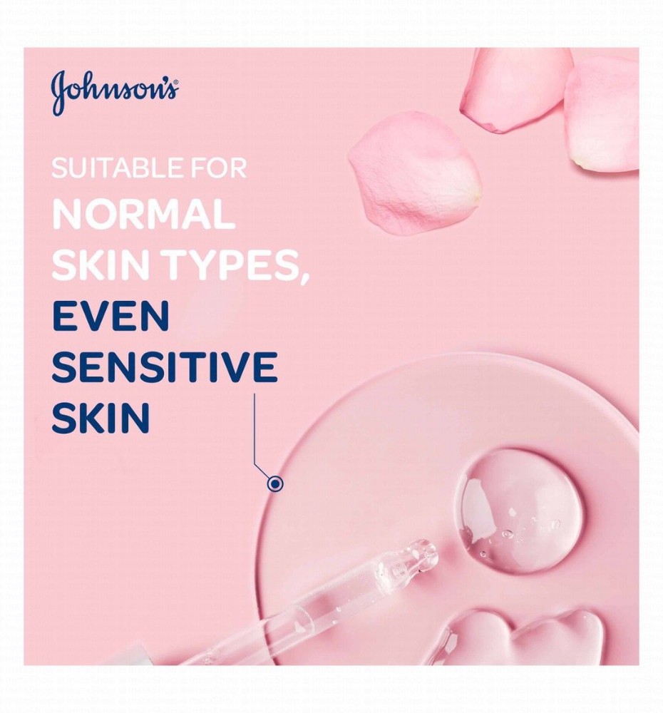 Johnson's Fresh Hydration Micellar Cleansing Jelly with Rose Water for Normal Skin