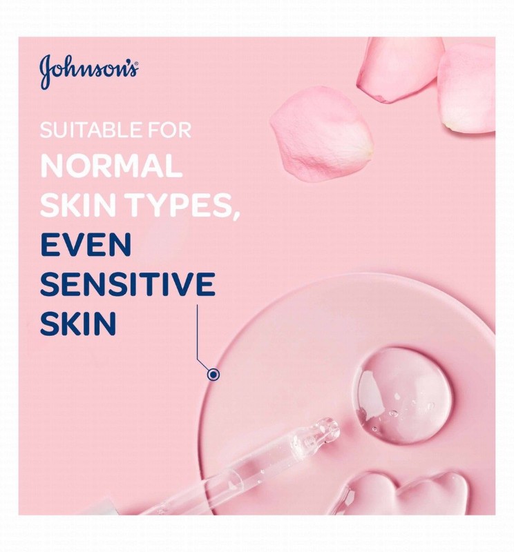 Johnson's Fresh Hydration Micellar Cleansing Jelly with Rose Water for Normal Skin