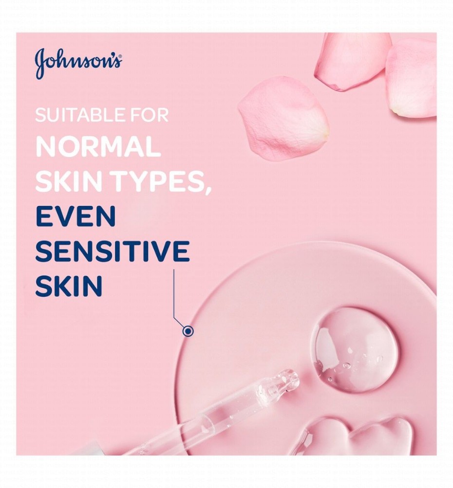 Johnson's Fresh Hydration Rose Infused Micellar Cleansing Water for Normal Skin