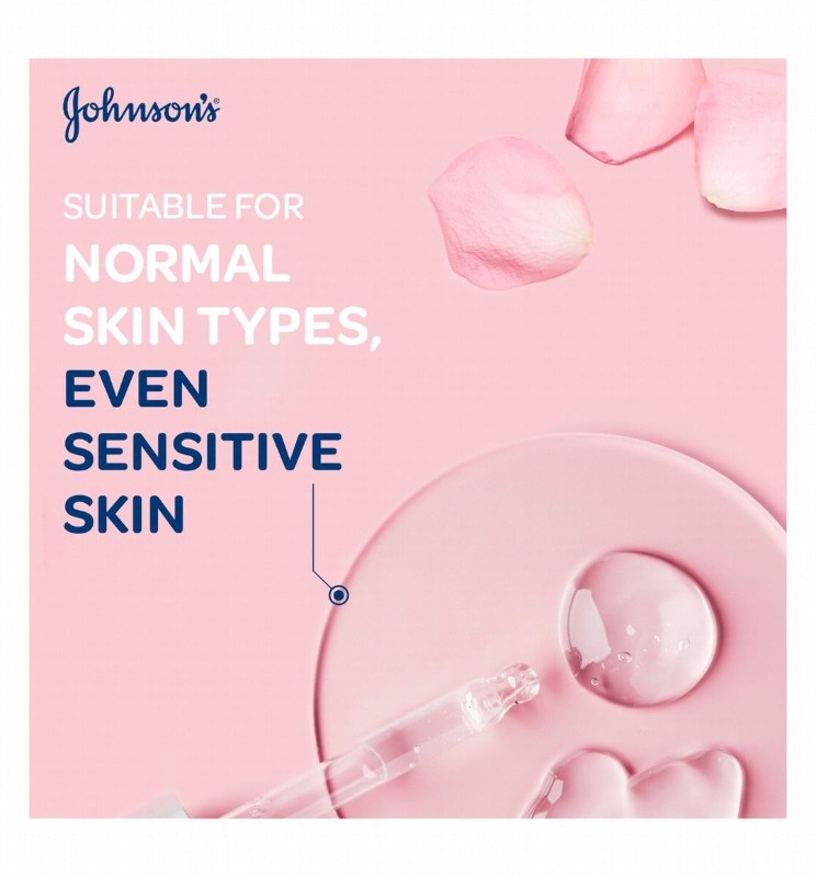 Johnson's Fresh Hydration Rose Infused Micellar Cleansing Water for Normal Skin