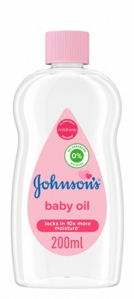Johnson's Moisturizing Baby Oil - parabens free, dyes free