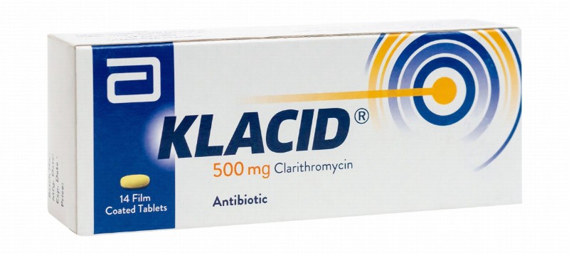 Klacid 500mg Clarithromycin Antibiotic