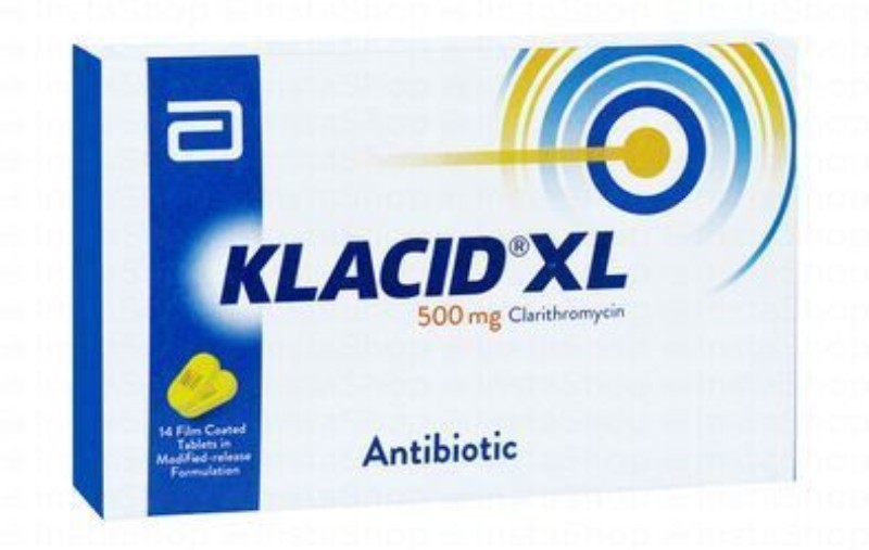 Klacid XL 500mg Clarithromycin Antibiotic