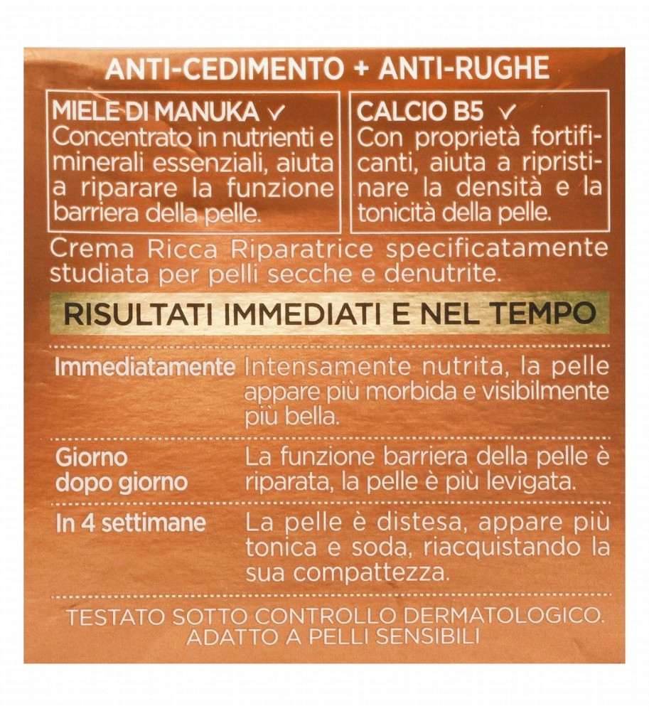 L'Oreal Age Perfect Nutrition Supreme Repairing, Nourishing & Relaxing Facial Day Cream with Manuka Honey, Calcium & Vitamin B5 for Mature & Dry Skin