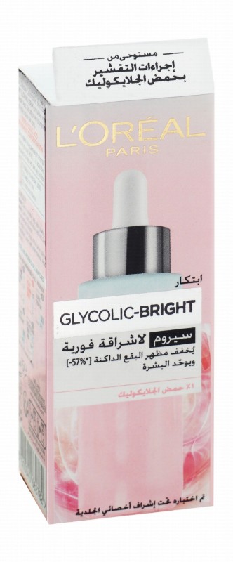 L'oreal Glycolic Bright Instant Glowing Facial Serum