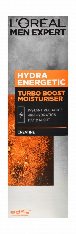 L'Oreal Men Expert Hydra Energetic Turbo Boost Moisturizing Face Cream with Creatine