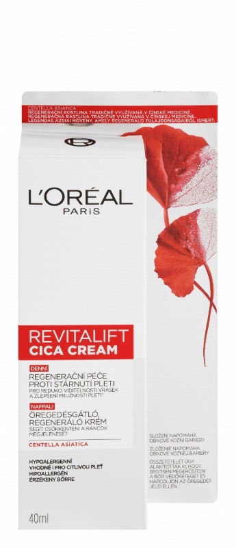L'oreal Revitalift Hypoallergenic Regenerating & Anti-Aging Cica Face Cream