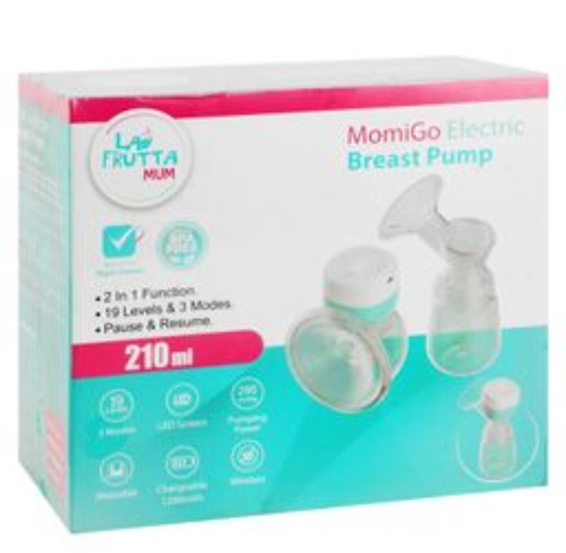 La Frutta MomiGo 210ml Electric Breast Pump - BPA free