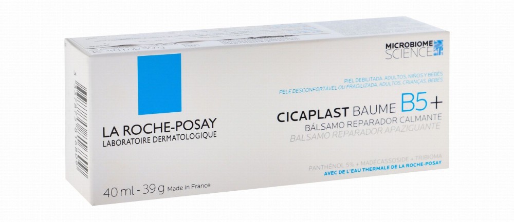 La Roche-Posay Cicaplast B5 Plus Ultra-Repairing & Soothing Balm with Panthenol, Madecassoside & Tribioma