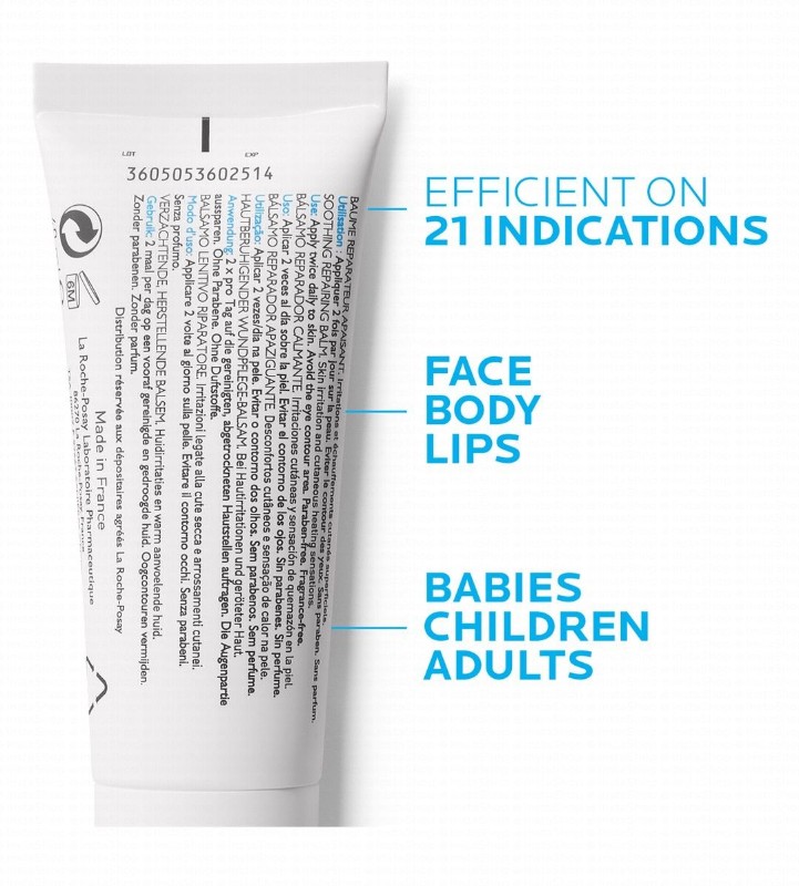 La Roche-Posay Cicaplast Baume 5 Soothing & Repairing Balm - fragrance free