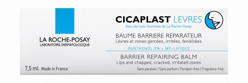 La Roche-Posay Cicaplast Levres Barrier Repairing Balm for Cracked Lips