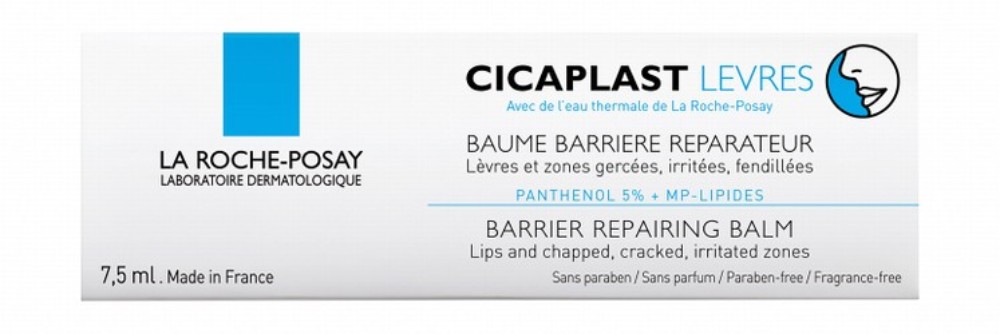 La Roche-Posay Cicaplast Levres Barrier Repairing Balm for Cracked Lips