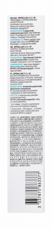 La Roche-Posay Effaclar Duo Plus M Anti-Imperfections Triple Corrective Face Gel Cream