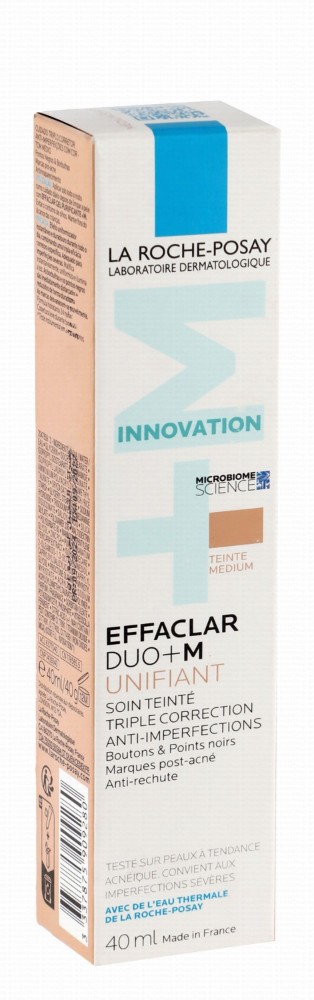 La Roche-Posay Effaclar Duo Plus M Unifiant Triple Correction & Anti-Imperfection Tinted Face Cream Medium