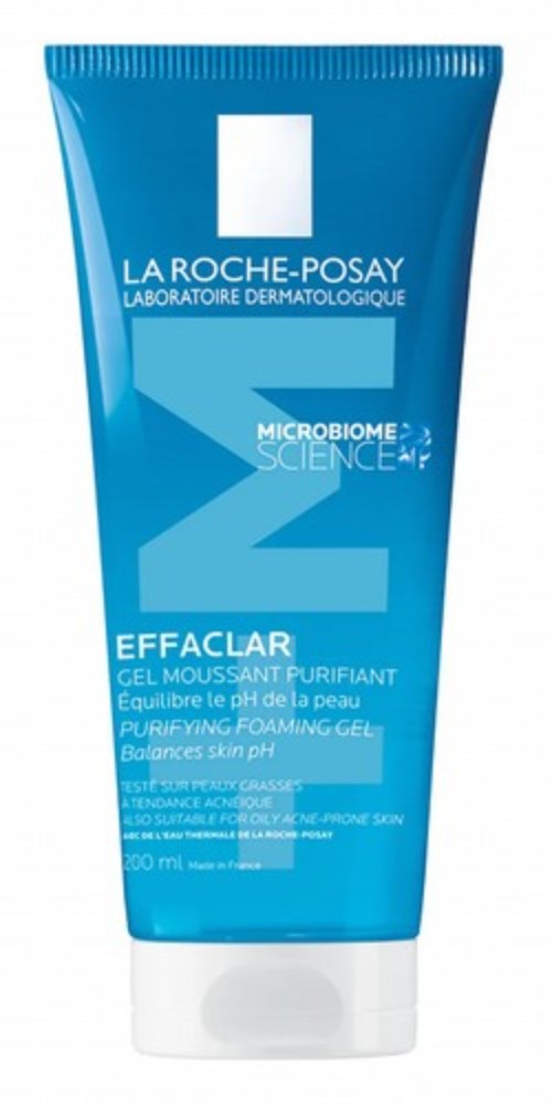 La Roche-Posay Effaclar Purifying Face Foaming Gel for Oily & Sensitive Skin - parabens free, soap free, alcohol free