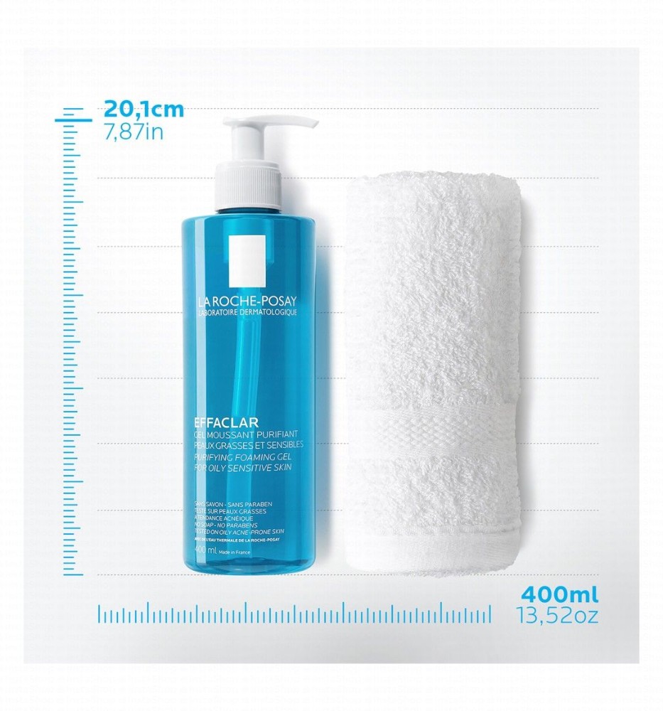 La Roche-Posay Effaclar Purifying Foaming Gel for Oily & Sensitive Skin