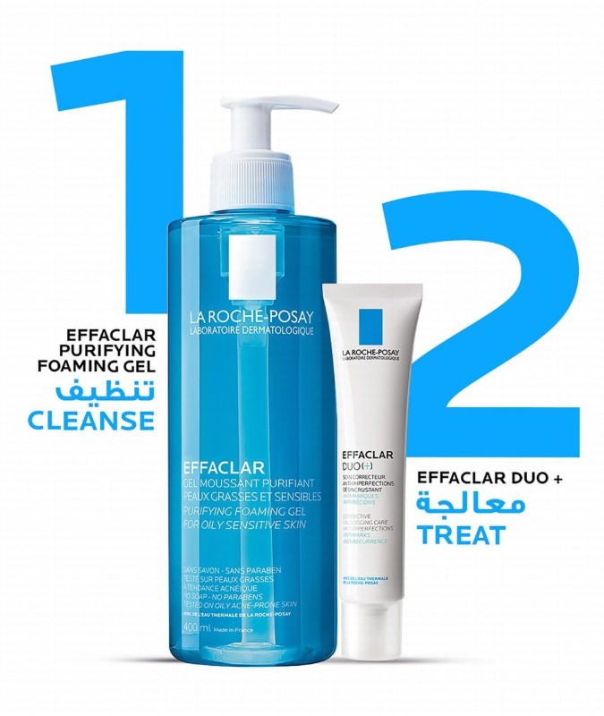La Roche-Posay Effaclar Purifying Foaming Gel for Oily & Sensitive Skin