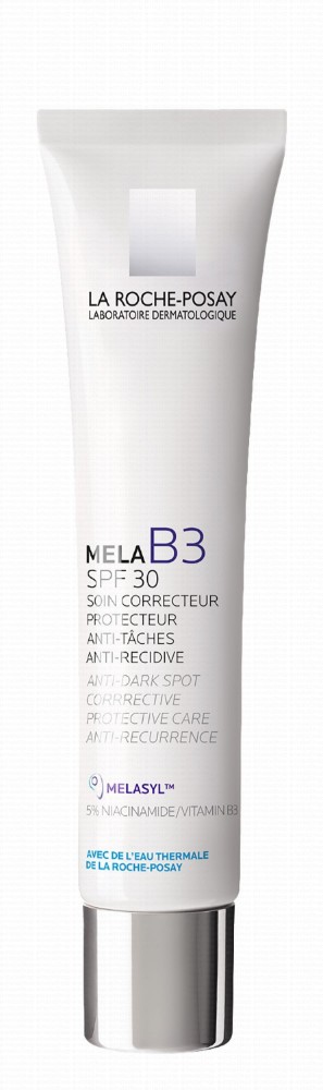 La Roche-Posay Mela B3 5% Niacinamide Correcting Post Acne Marks, Hyperpigmentation & Anti-Dark Spot Face Cream with Thermal Water for All Skin Types SPF30