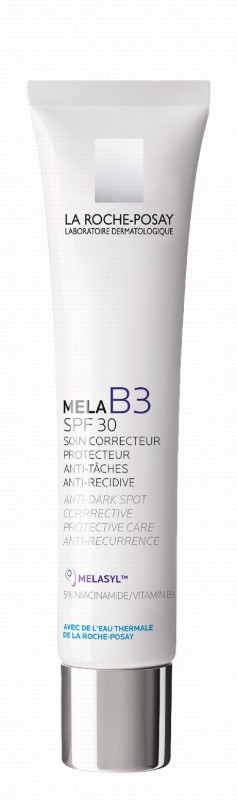 La Roche-Posay Mela B3 5% Niacinamide Correcting Post Acne Marks, Hyperpigmentation & Anti-Dark Spot Face Cream with Thermal Water for All Skin Types SPF30