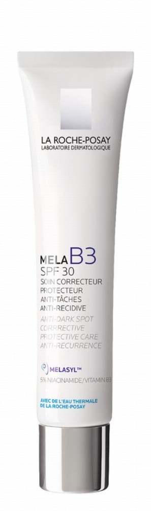 La Roche-Posay Mela B3 5% Niacinamide Correcting Post Acne Marks, Hyperpigmentation & Anti-Dark Spot Face Cream with Thermal Water for All Skin Types SPF30