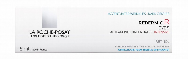 La Roche-Posay Redermic R Anti-Aging Eye Cream with Retinol & Thermal Spring Water Against Dark Circles for Sensitive Skin - fragrance free