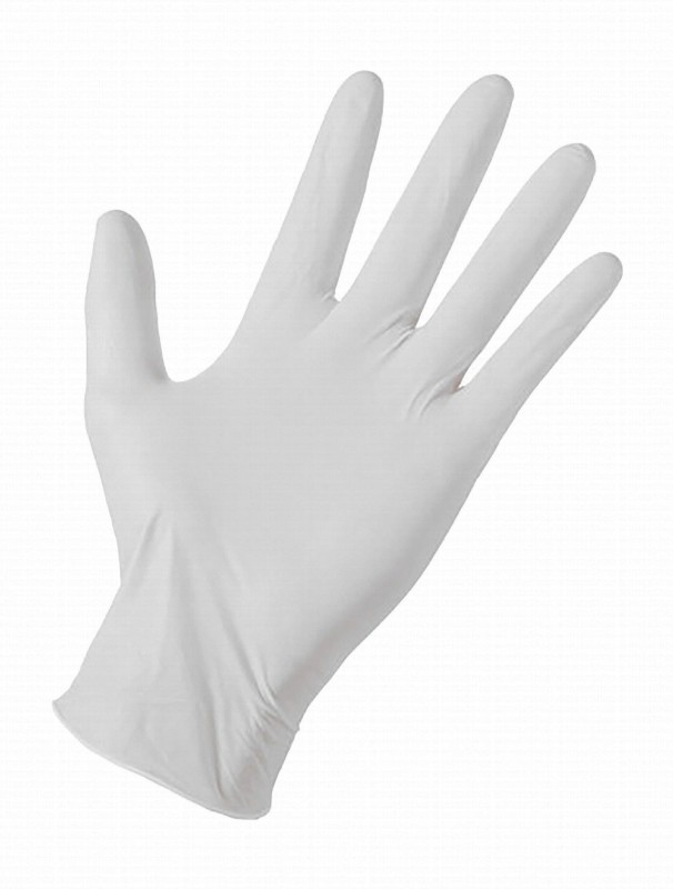 Large White Latex Gloves