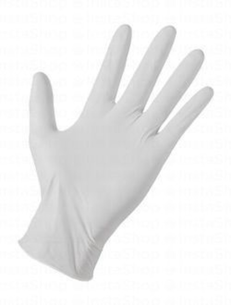 Large White Latex Gloves