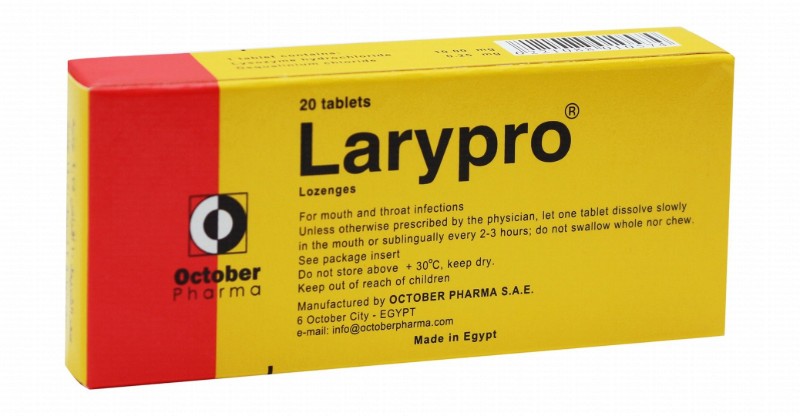 Larypro Lozenges for Mouth & Throat Infections