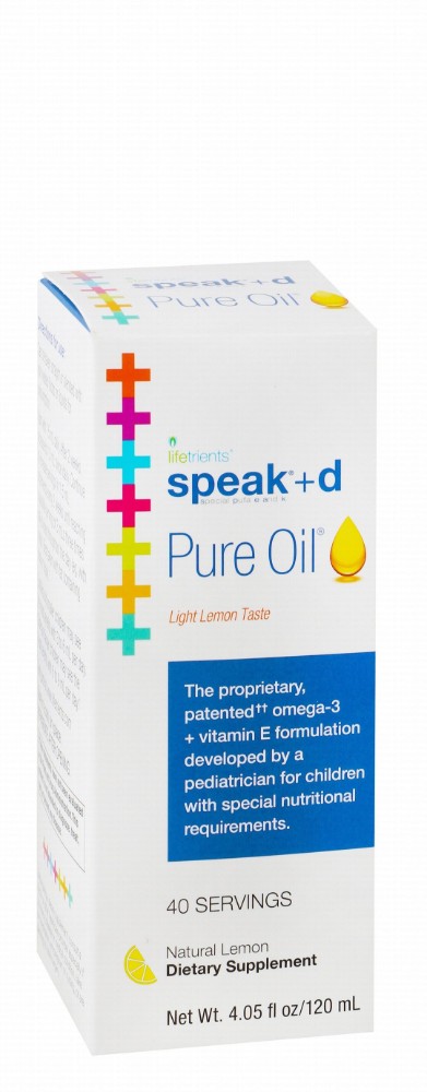 Lifetrients Speak Plus D Pure Oil Supplement Lemon Flavor for Babies - sugar free, gluten free