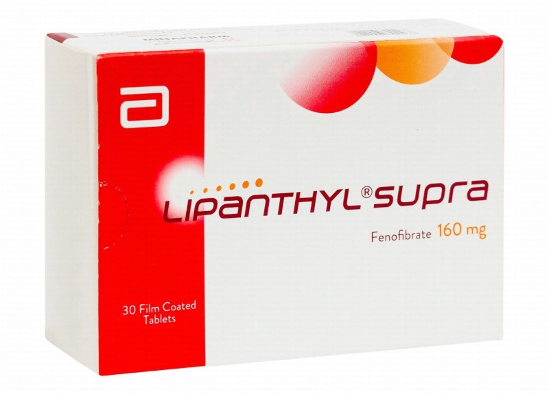 Lipanthyl Supra 160mg Fenofibrate