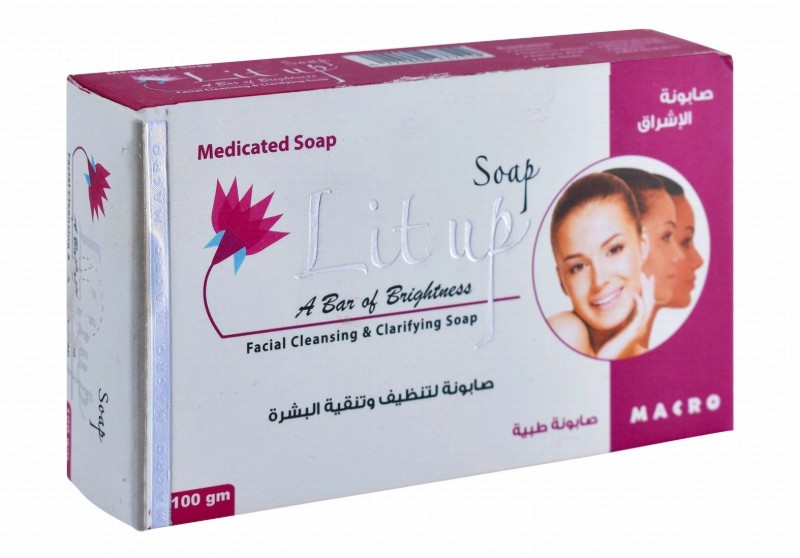 Lit Up Medicated Facial Cleansing & Clarifying Soap