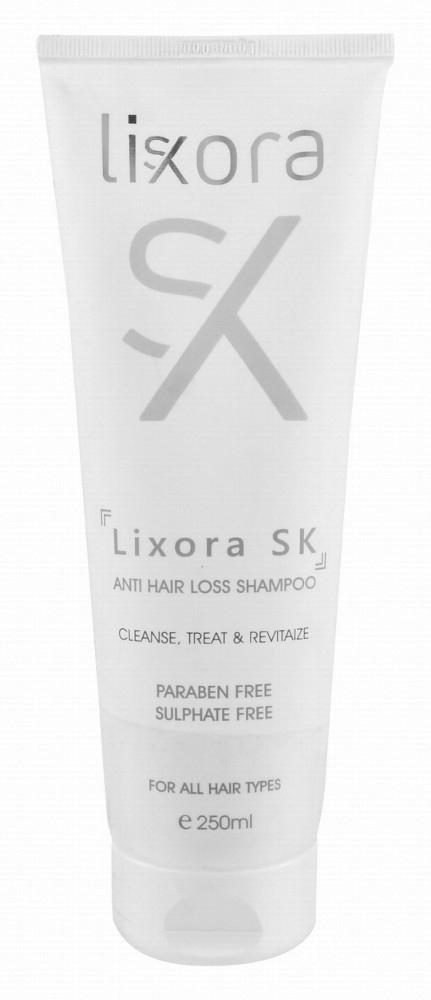 Lixora Sk Anti-Hair Loss Shampoo for All Hair Types - parabens free, sulfate free