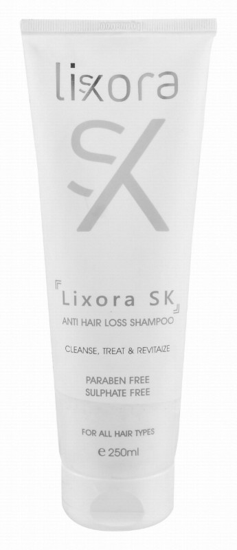 Lixora Sk Anti-Hair Loss Shampoo for All Hair Types - parabens free, sulfate free
