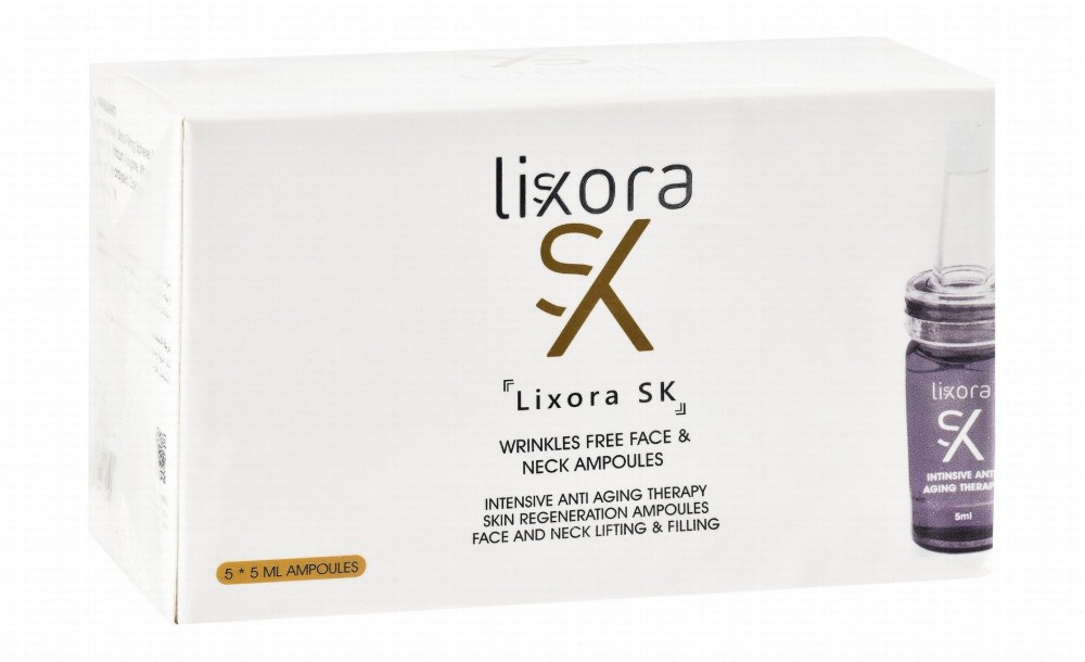 Lixora Sk Regenerating, Lifting & Anti-Aging Face Serum Ampoules