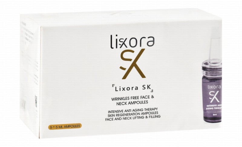 Lixora Sk Regenerating, Lifting & Anti-Aging Face Serum Ampoules