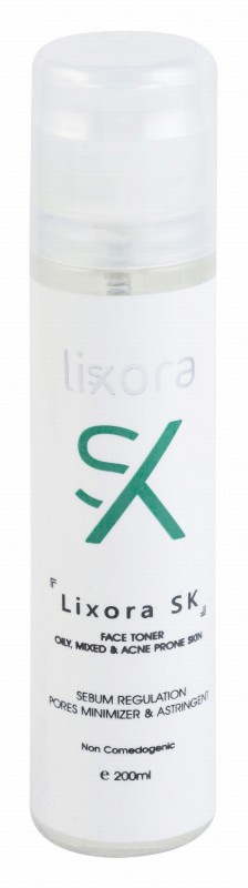 Lixora Sk Sebum Regulation, Pore Minimizer & Astringent Face Toner for Oily, Mixed & Acne-Prone Skin - non comedogenic