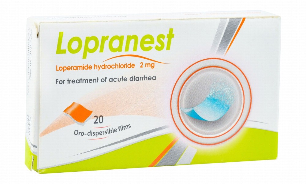 Lopranest 2mg Loperamide Hydrochloride