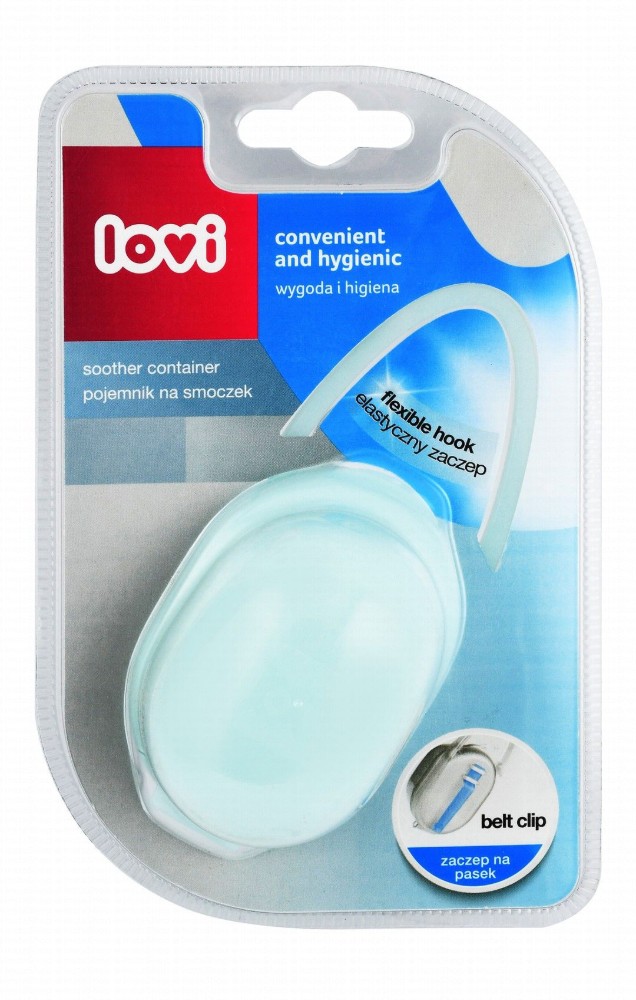 Lovi Blue Soother Case - BPA free