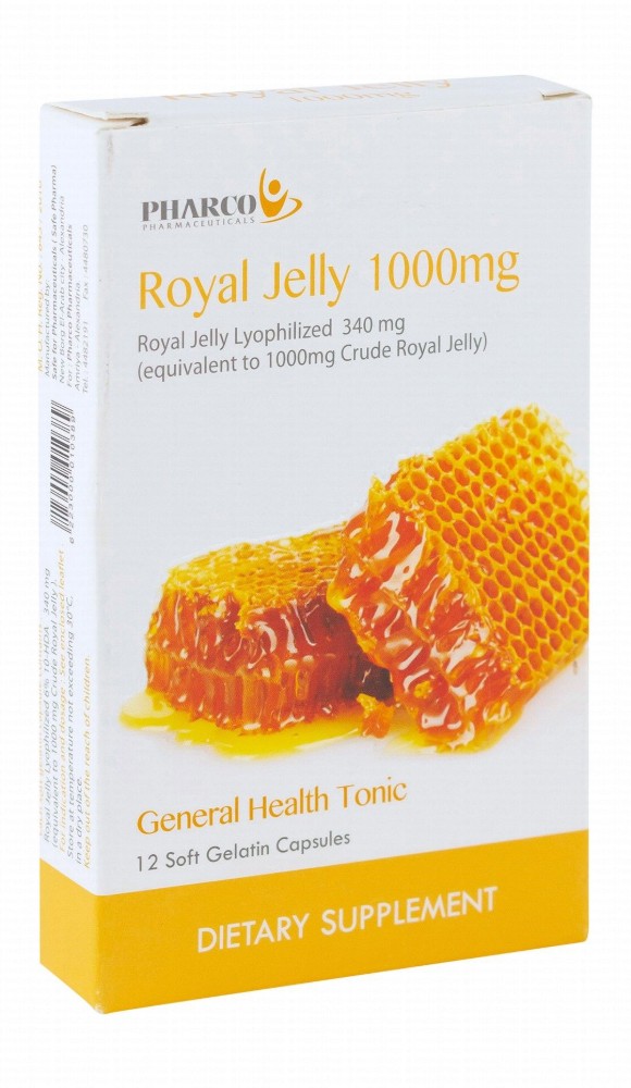 Lyophilized Royal Jelly 1000mg Supplement