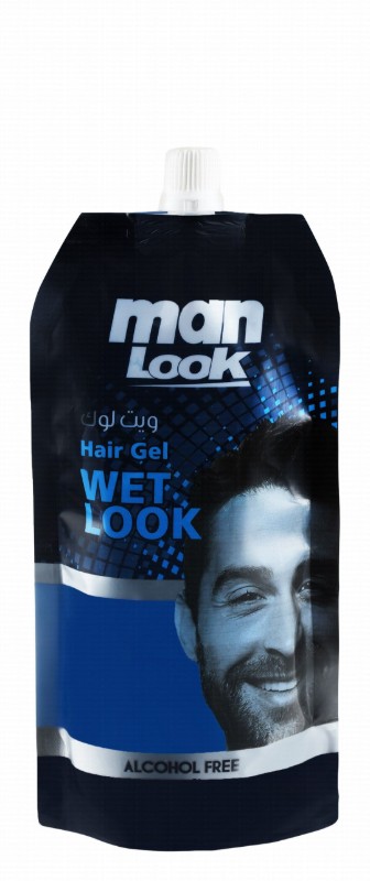Man Look Wet Look Hair Gel with Aloe Vera & Glycerine - alcohol free
